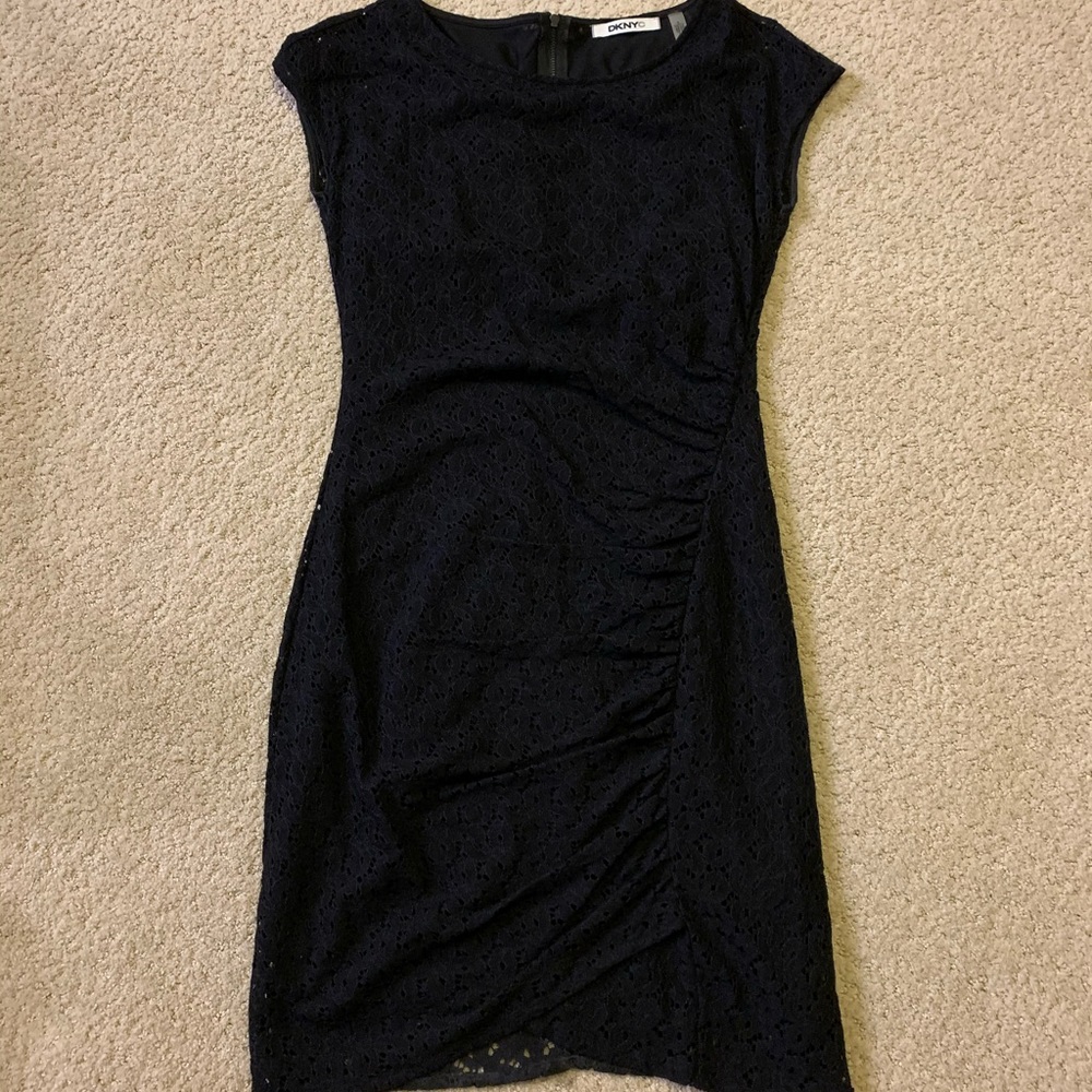 Black Eyelet Dress